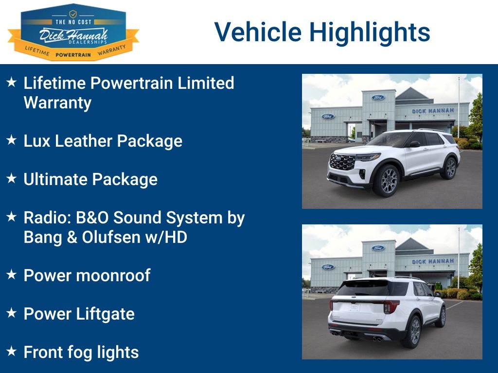 2025 Ford Explorer Platinum