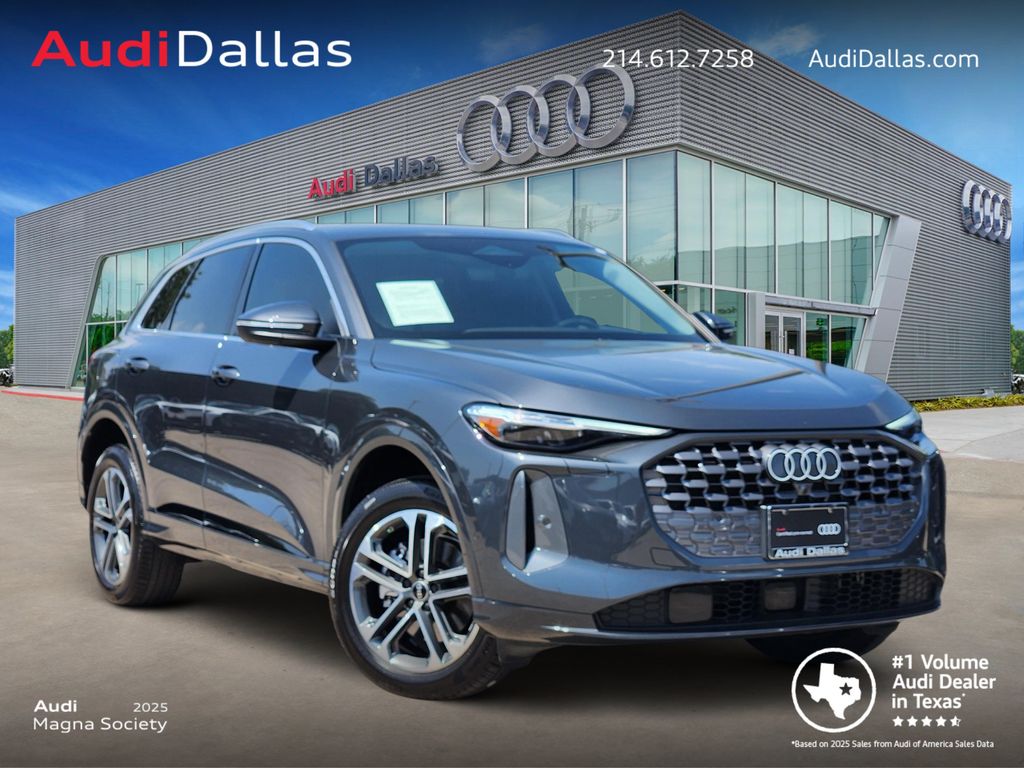 Gray Metallic 2025 Audi Q5 SUV / Crossover All-Wheel Drive 7-Speed Automatic