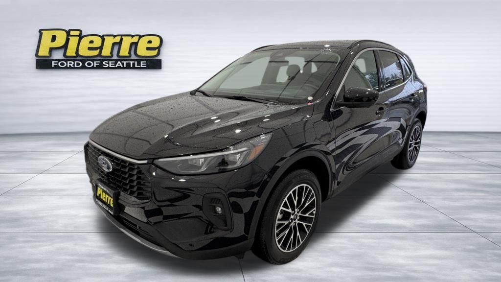 Black Metallic 2025 Ford Escape Hybrid Plug-in SUV / Crossover Front-Wheel Drive Continuously Variable Transmission
