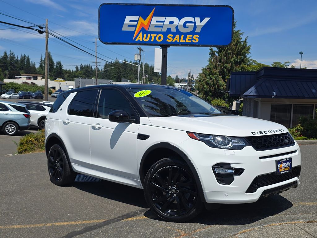 Fuji White 2017 Land Rover Discovery Sport SUV / Crossover All-Wheel Drive 9-Speed Automatic