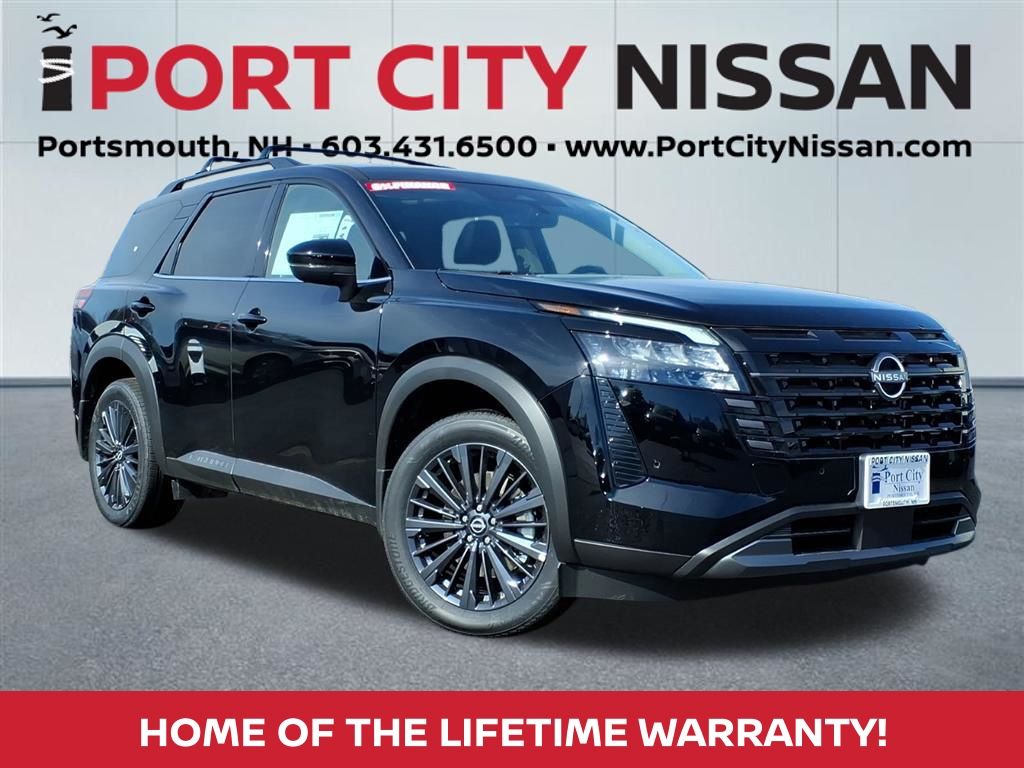 Super Black 2026 Nissan Pathfinder SL 4WD SUV / Crossover All-Wheel Drive 9-Speed Automatic