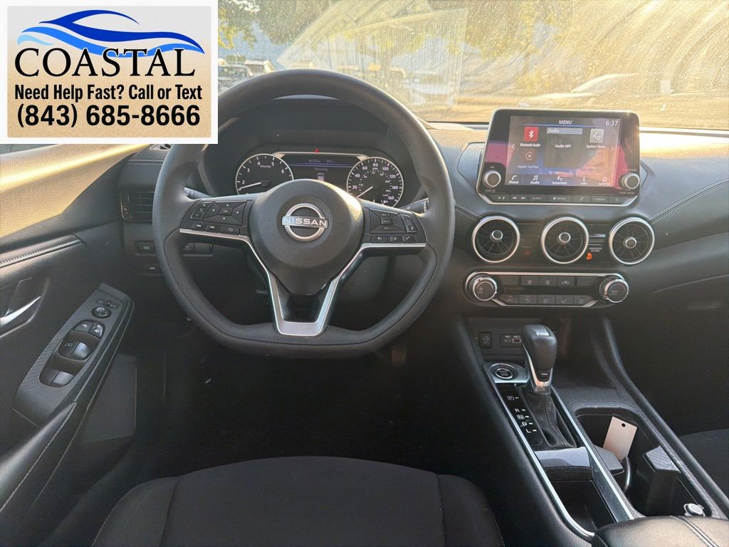 2024 Nissan Sentra SV White at Stokes Mazda