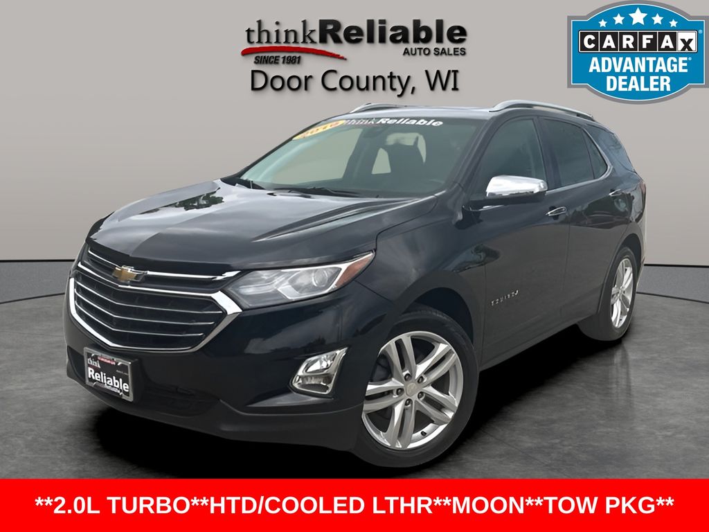 Mosaic Black Metallic 2019 Chevrolet Equinox SUV / Crossover Four-Wheel Drive 9-Speed Automatic Overdrive