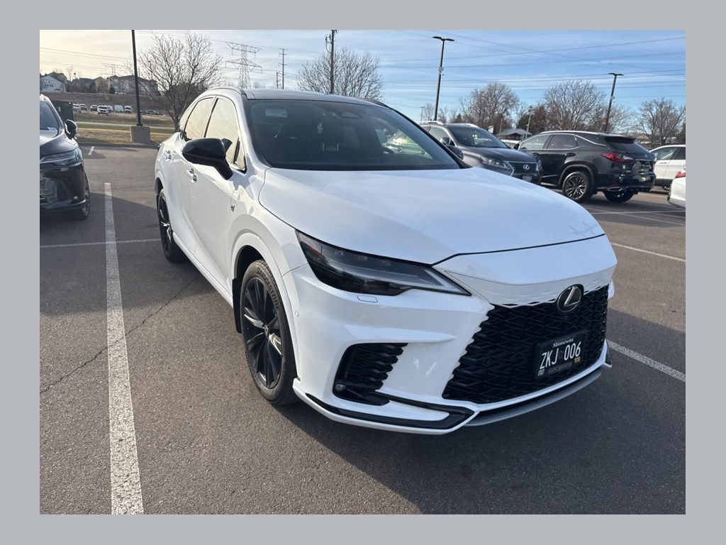 Ultra White 2023 Lexus RX Hybrid 500h F Sport Performance 3 AWD SUV / Crossover 6-Speed Automatic