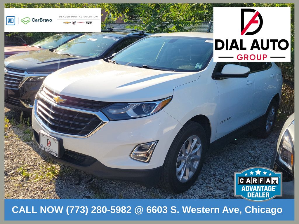 Summit White 2019 Chevrolet Equinox SUV / Crossover Four-Wheel Drive 6-Speed Automatic Overdrive