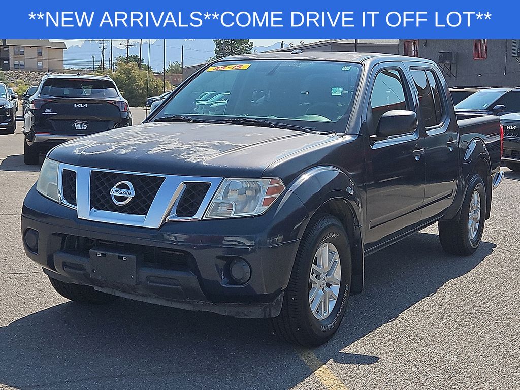 Arctic Blue Metallic 2017 Nissan Frontier Pickup Truck 4X2 5-Speed Automatic Overdrive