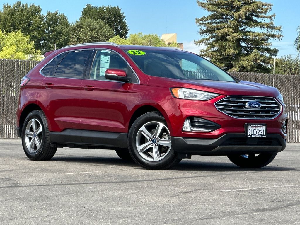 Ruby Red Metallic Tinted Clearcoat 2019 Ford Edge SUV / Crossover Front-Wheel Drive 8-Speed Automatic