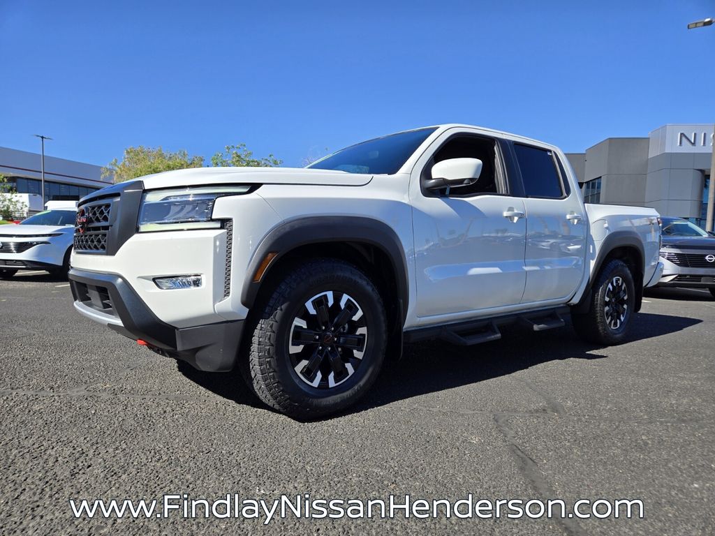2024 Nissan Frontier PRO-X Crew Cab RWD Pickup Truck 4X2 9-Speed Automatic