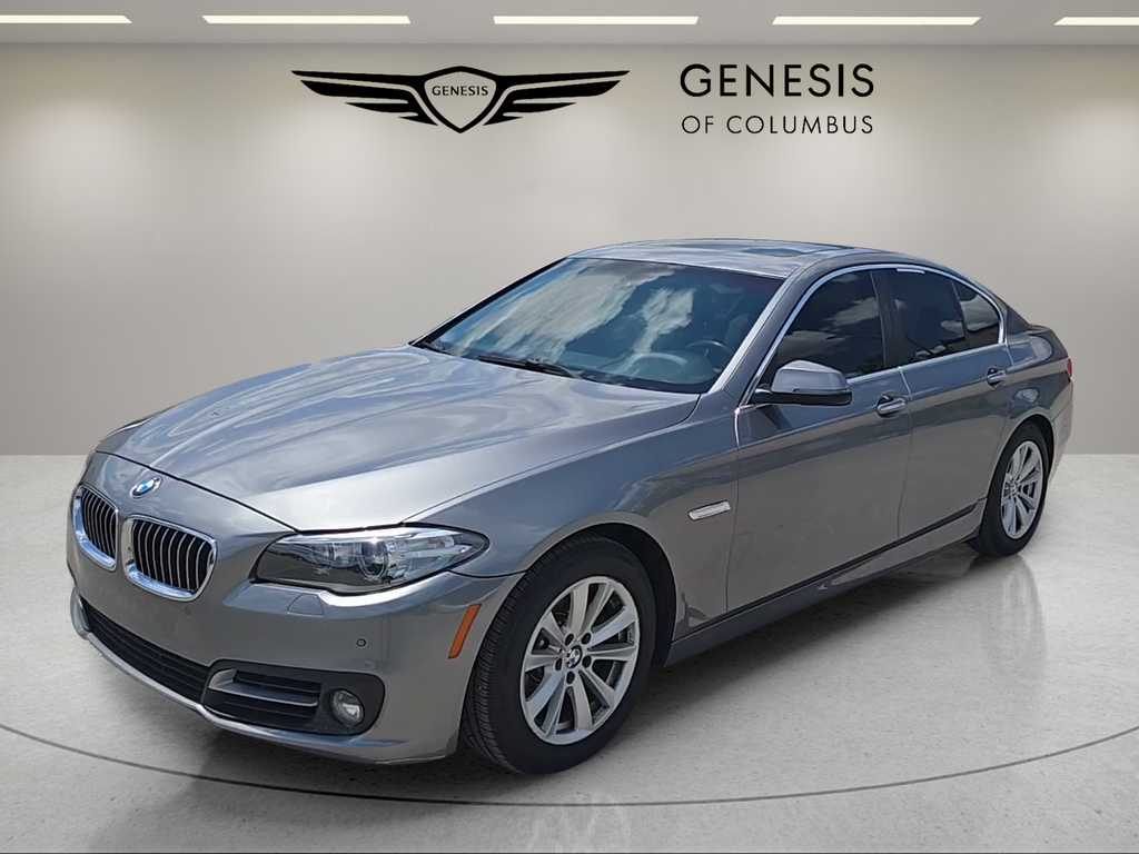 Space Gray Metallic 2016 BMW 5 Series Sedan All-Wheel Drive 8-Speed Automatic