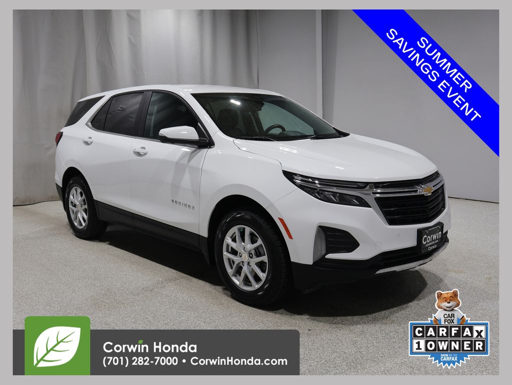 Summit White 2023 Chevrolet Equinox SUV / Crossover Four-Wheel Drive 6-Speed Automatic Overdrive