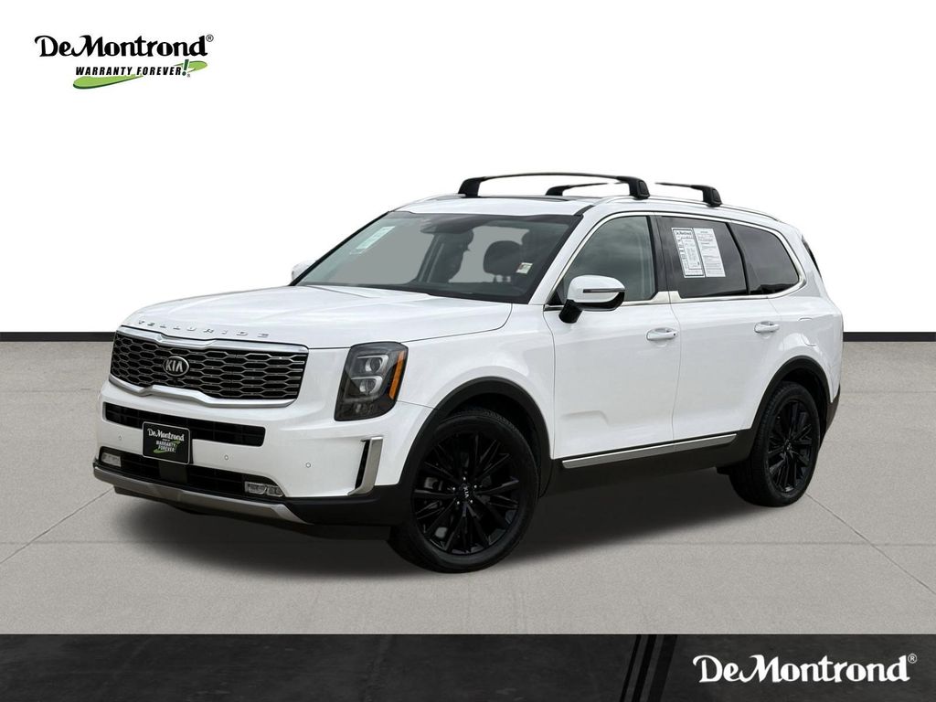 2021 Kia Telluride SX White at Shottenkirk Kia Fort Bend