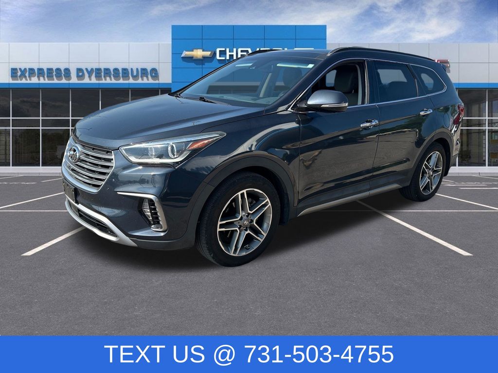 Night Sky Pearl 2017 Hyundai Santa Fe SUV / Crossover All-Wheel Drive 6-Speed Automatic