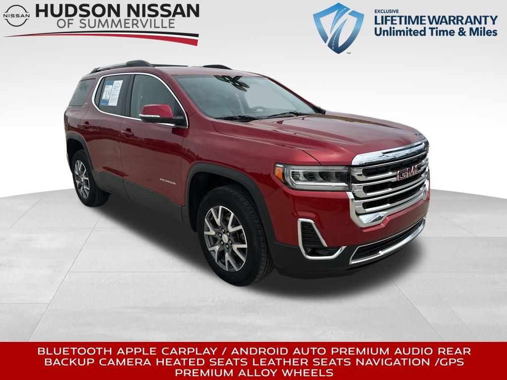 2023 Volcanic Red Tintcoat GMC Acadia SLT FWD SUV