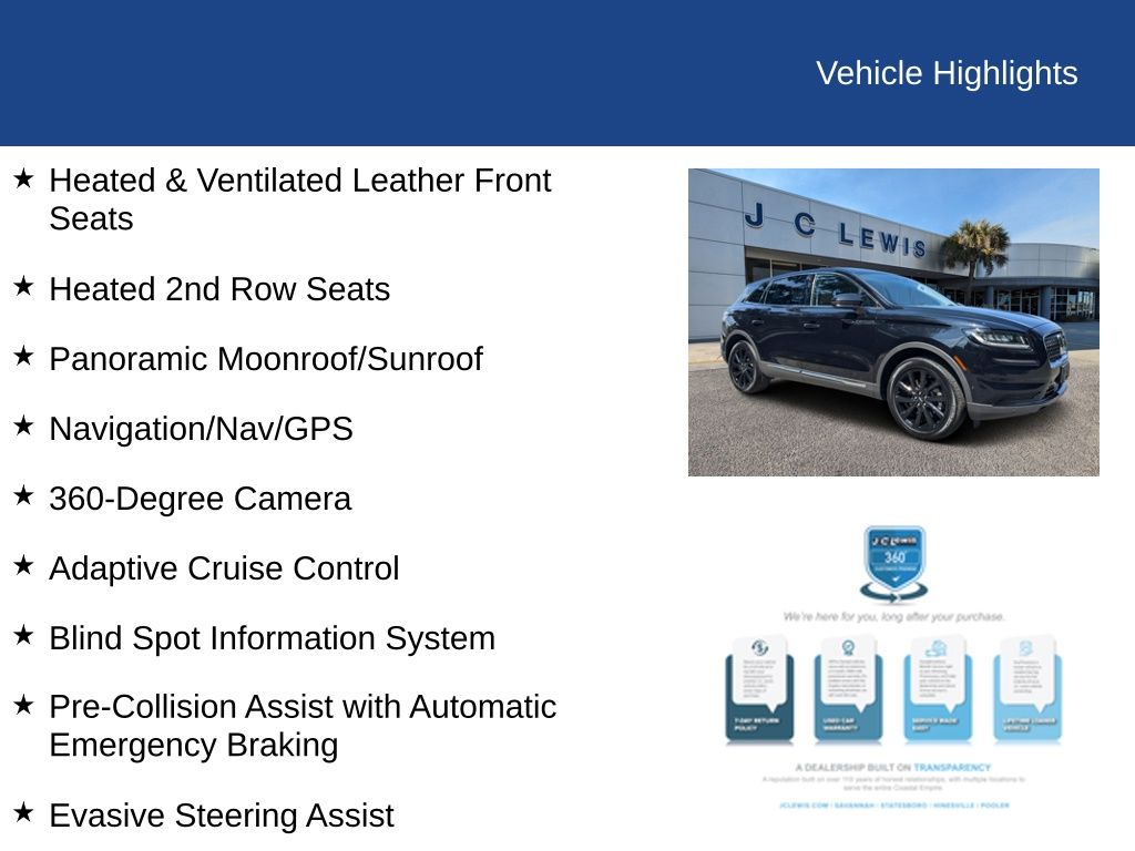 2022 Lincoln Nautilus Reserve