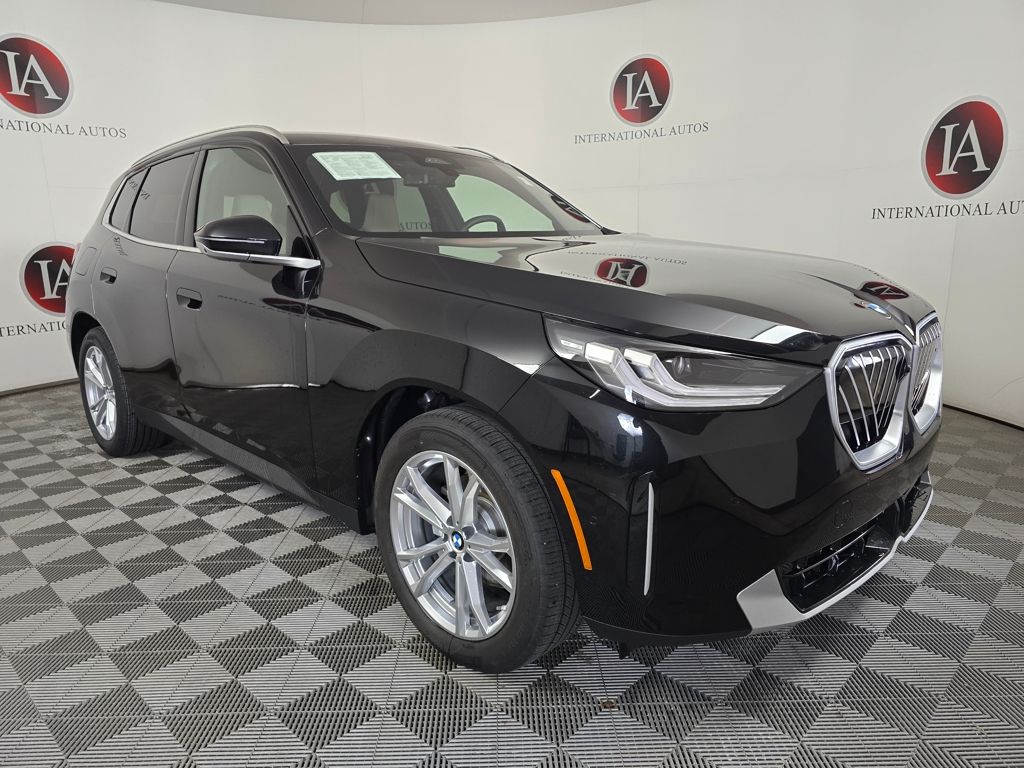Black Sapphire Metallic 2025 BMW X3 30 xDrive SUV / Crossover All-Wheel Drive 8-Speed Automatic