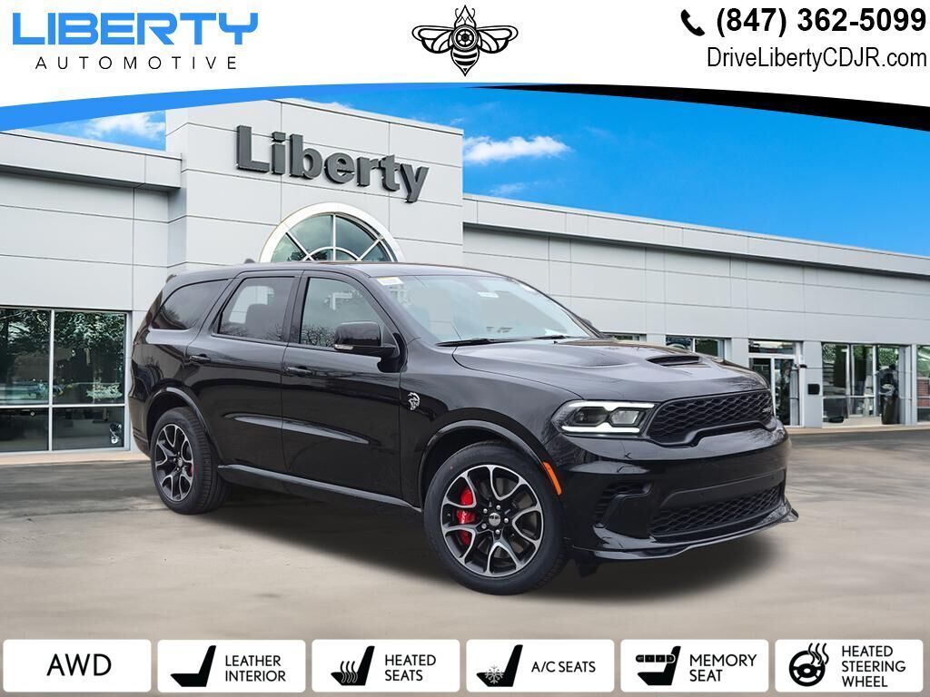 DB Black Crystal Clearcoat 2026 Dodge Durango SRT Hellcat AWD SUV / Crossover All-Wheel Drive 8-Speed Automatic
