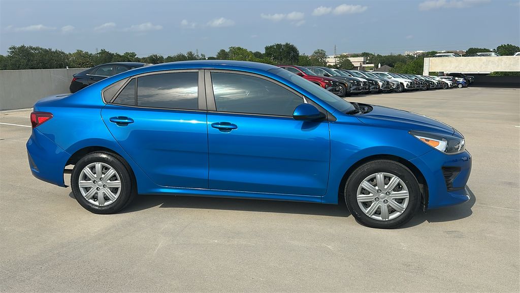 2022 Kia Rio S Blue at Bayway Chrysler Dodge Jeep Ram