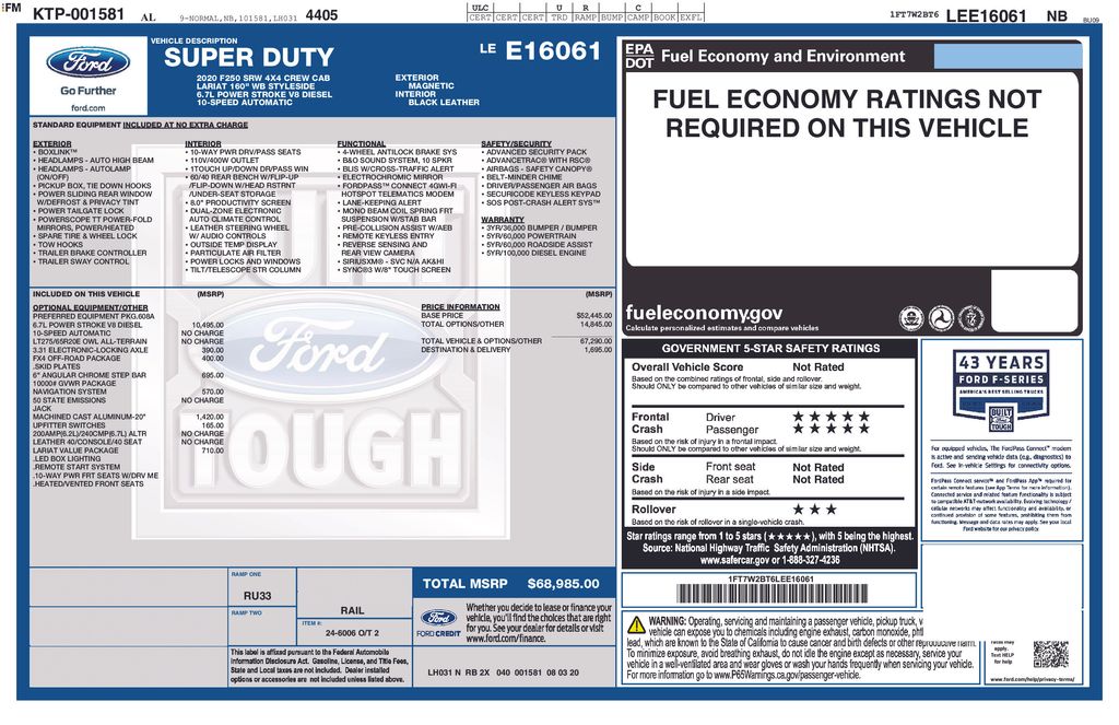Certified Used 2020 Gray Ford Lariat image 7