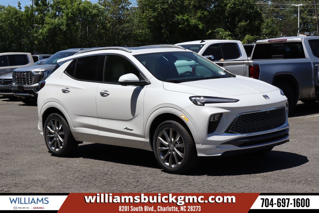 White Frost Tricoat 2026 Buick Encore GX SUV / Crossover All-Wheel Drive 9-Speed Automatic