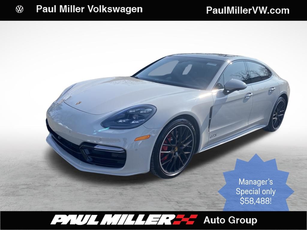 Gray 2019 Porsche Panamera GTS AWD Sedan All-Wheel Drive 8-Speed Automatic