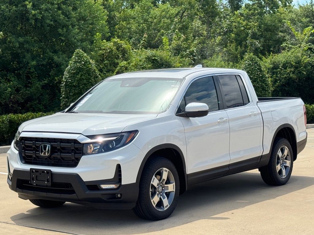 2026 Honda Ridgeline RTL White at Classic Honda Galveston