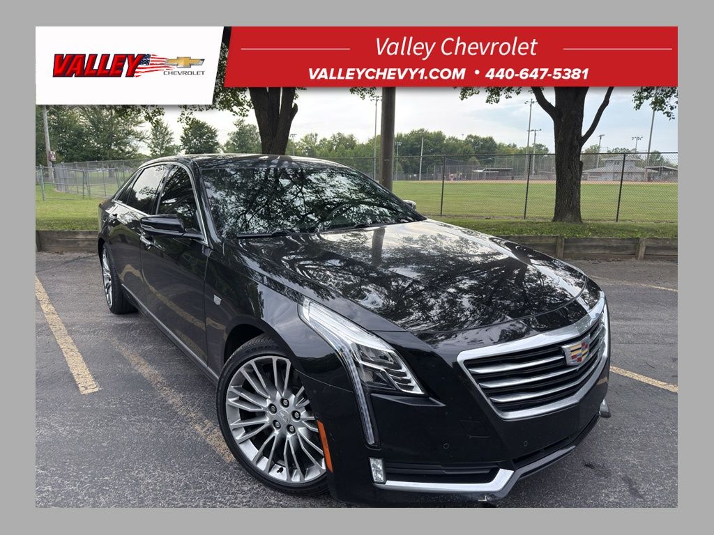 Black Raven 2016 Cadillac CT6 Sedan All-Wheel Drive 8-Speed Automatic
