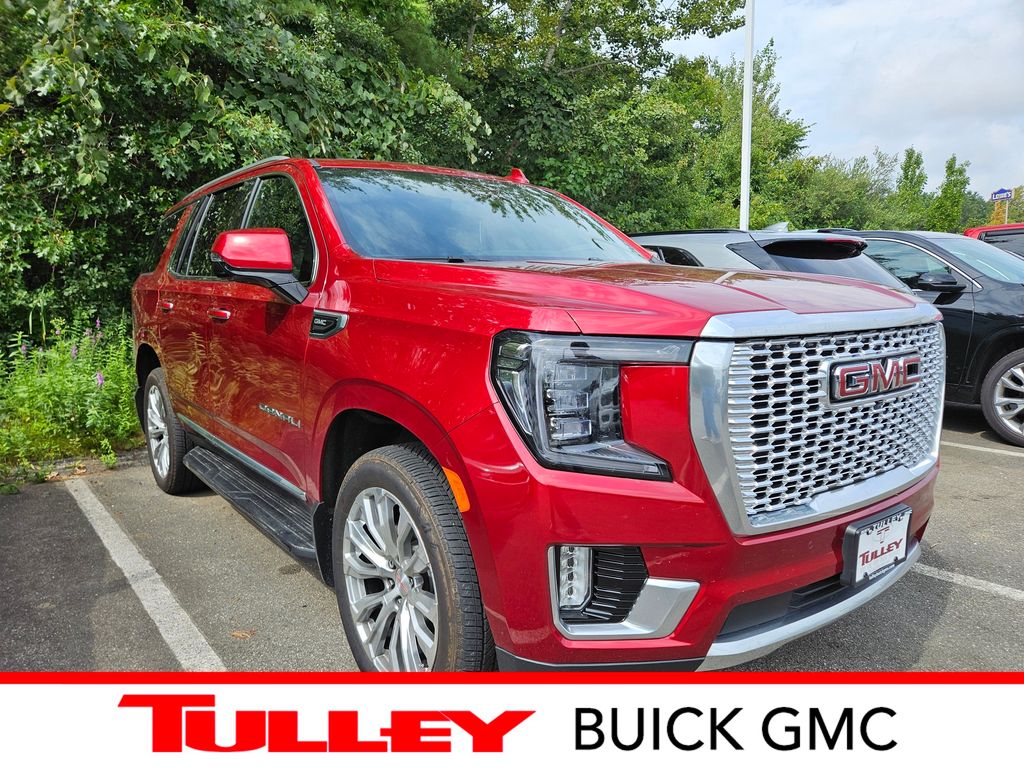 Volcanic Red Tintcoat 2024 GMC Yukon SUV / Crossover Four-Wheel Drive 