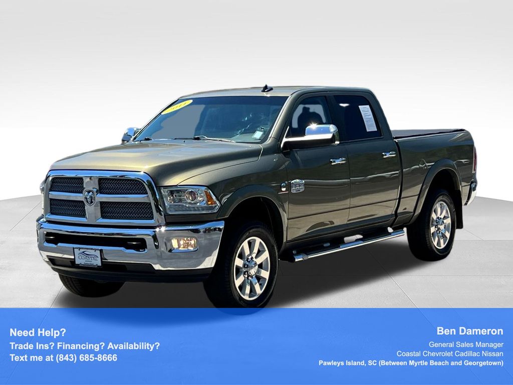  2014 RAM 3500 Laramie Longhorn Crew Cab 4WD   