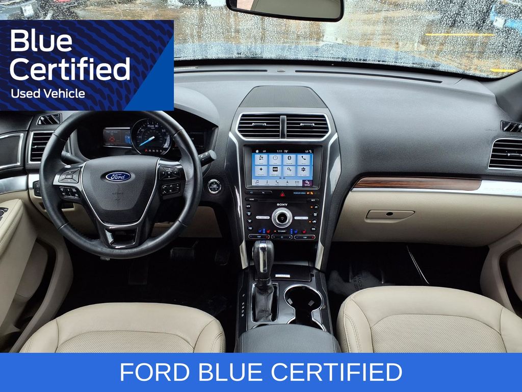 2019 Ford Explorer Limited Blue at Baytown Hyundai