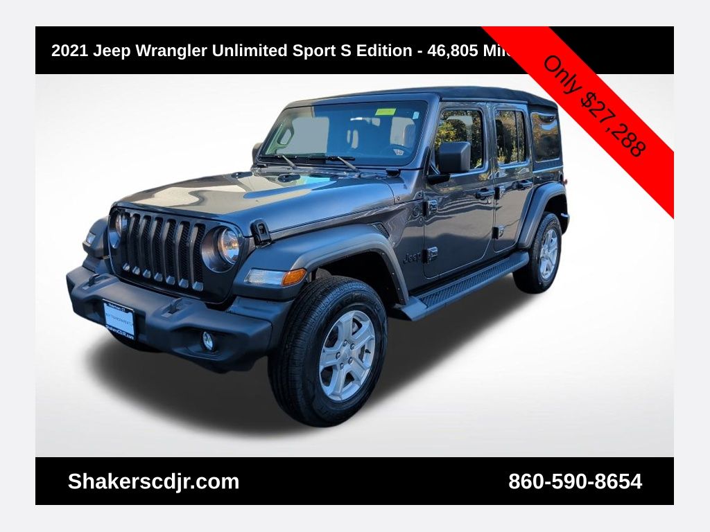 2021 Jeep Wrangler Unlimited Sport S 4WD