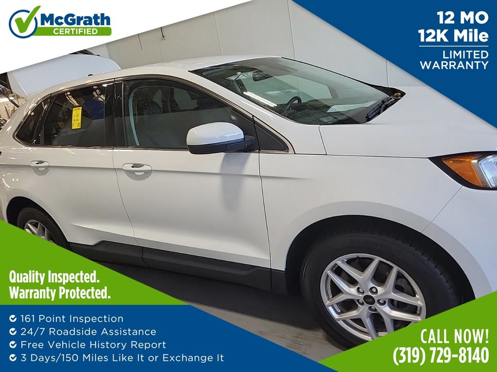 Oxford White 2023 Ford Edge SUV / Crossover All-Wheel Drive 8-Speed Automatic