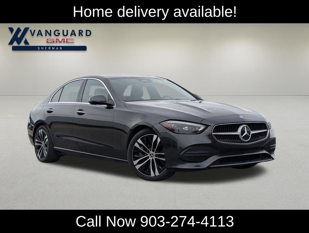 Gray 2022 Mercedes-Benz C-Class C 300 Sedan 4MATIC Sedan All-Wheel Drive 9-Speed Automatic