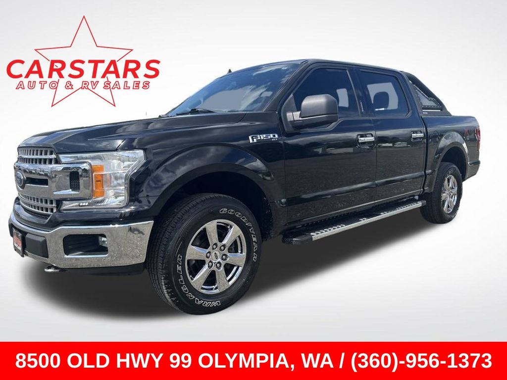 2019 Agate Black Metallic Ford F-150 XLT Truck