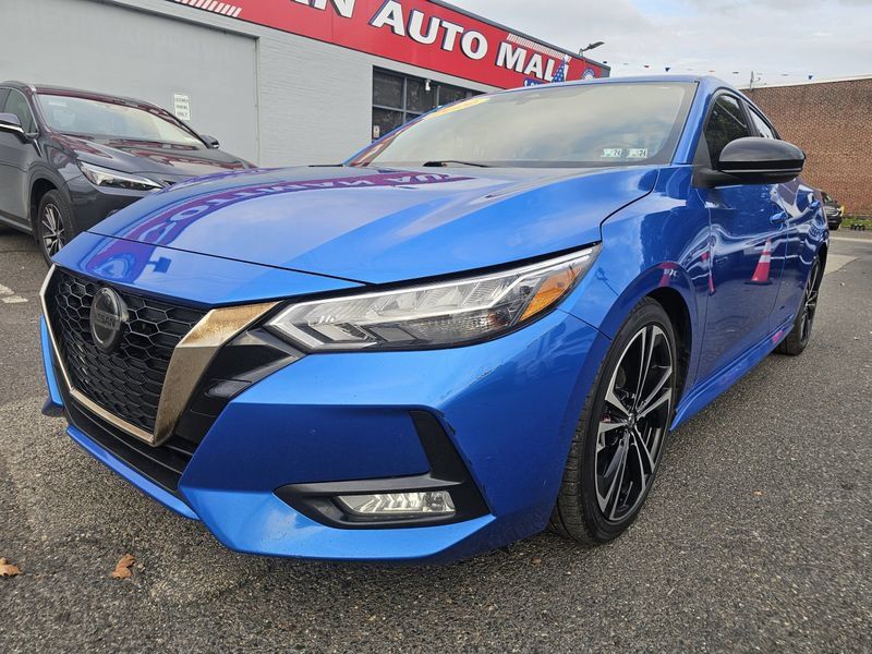 Electric Blue Metallic 2020 Nissan Sentra Sedan Front-Wheel Drive Continuously Variable Transmission