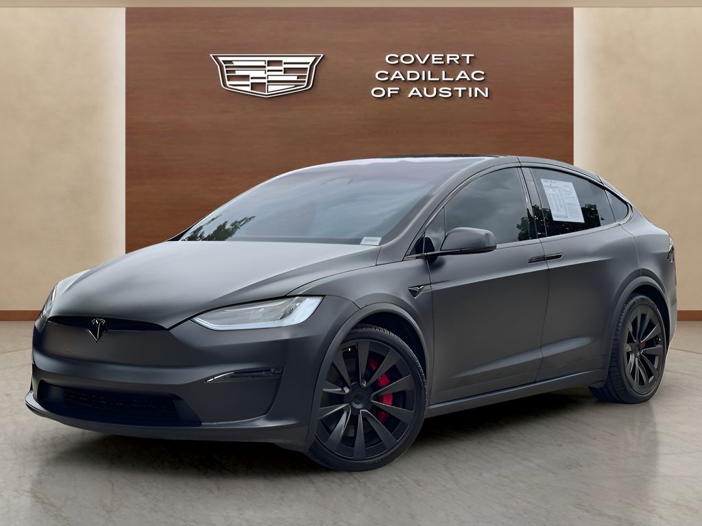 Black 2023 Tesla Model X Plaid AWD SUV / Crossover All-Wheel Drive 1-Speed Automatic