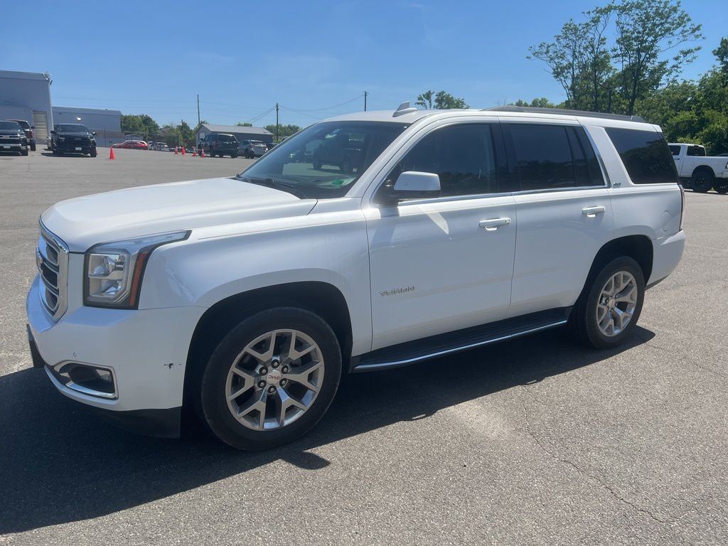 White Frost 2017 GMC Yukon SLT SUV / Crossover 4X2 6-Speed Automatic Overdrive