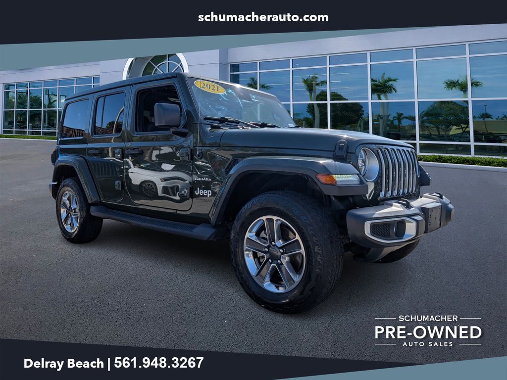 used 2021 Jeep Wrangler car, priced at $20,488