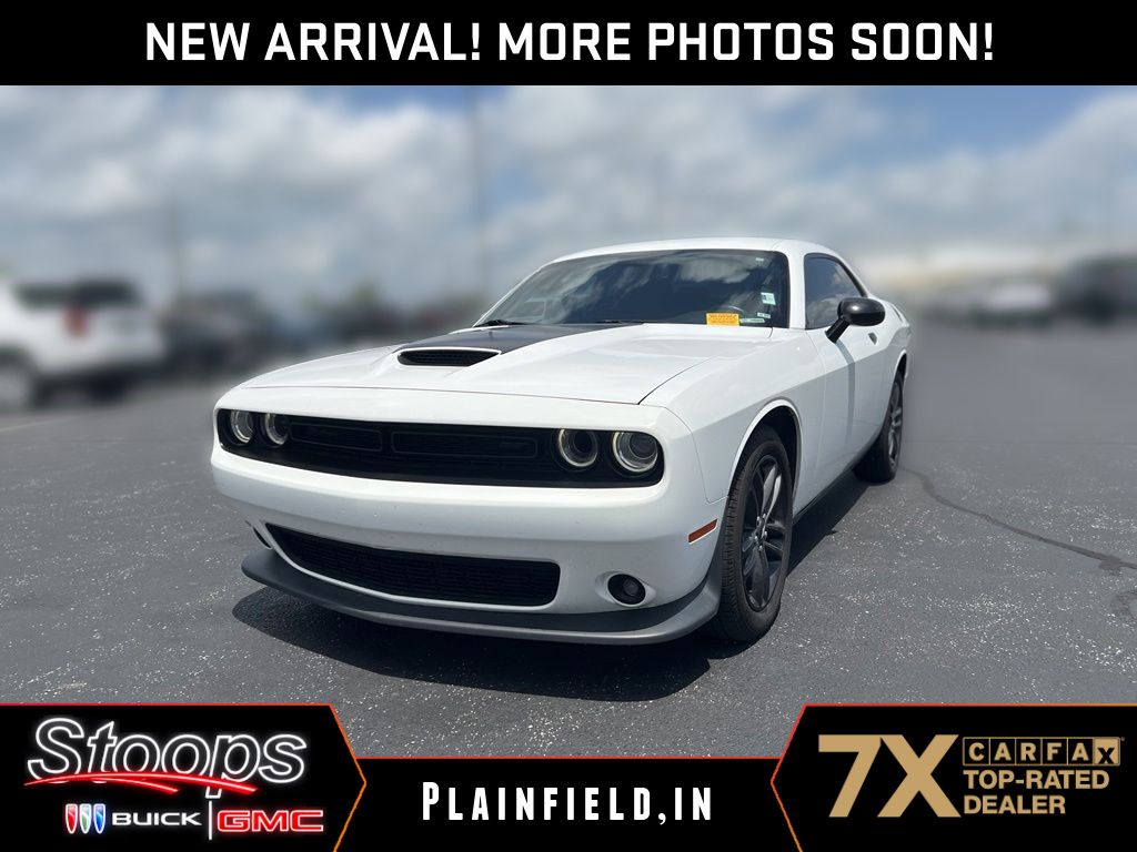White Knuckle Clearcoat 2019 Dodge Challenger Coupe All-Wheel Drive 8-Speed Automatic