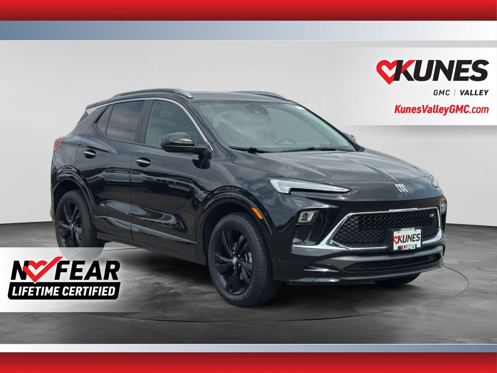 Black (Ebony Twilight Metallic) 2024 Buick Encore GX SUV / Crossover All-Wheel Drive 9-Speed Automatic