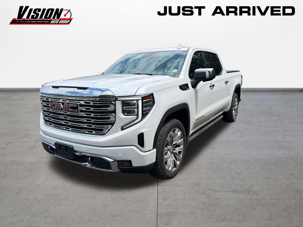 White Frost 2023 GMC Sierra 1500 Pickup Truck Four-Wheel Drive Automatic