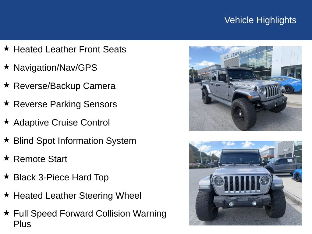 2020 Jeep Gladiator Overland