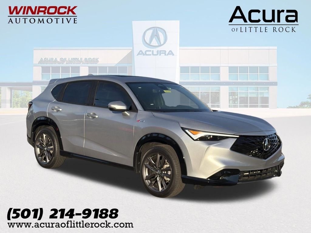 Solar Silver Metallic 2025 Acura ADX SH-AWD with A-SPEC Package SUV / Crossover All-Wheel Drive Continuously Variable Transmission