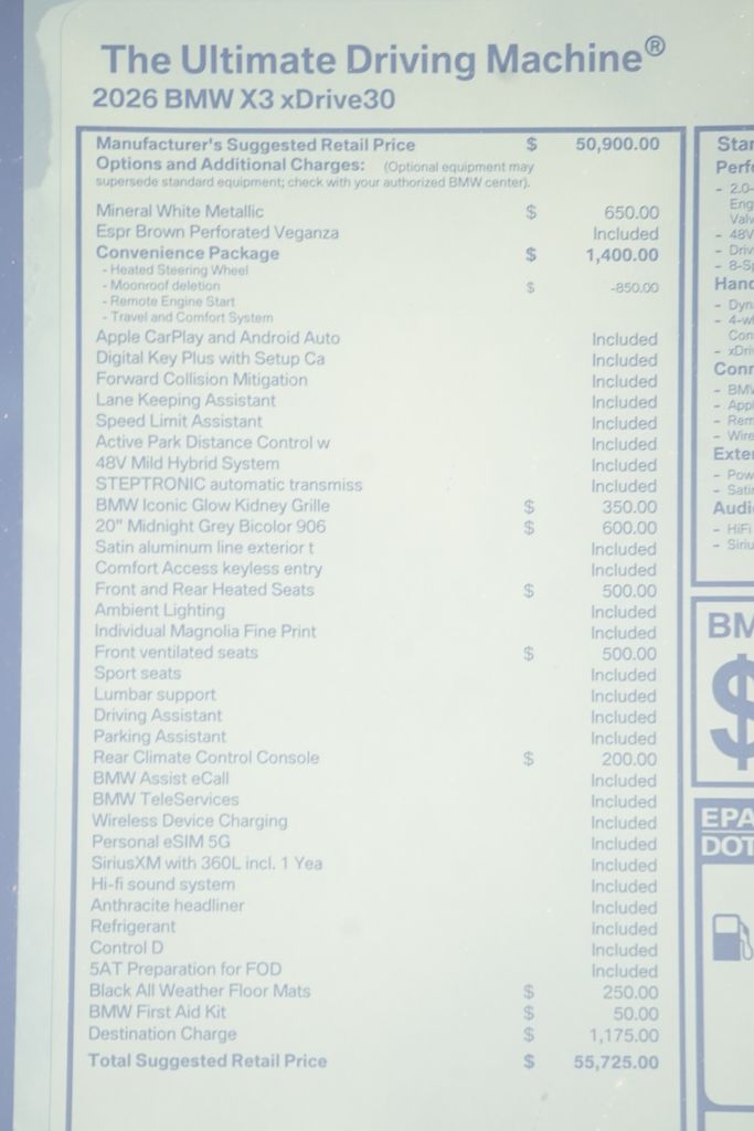 Thumbnail: 2026 BMW X3 - 8