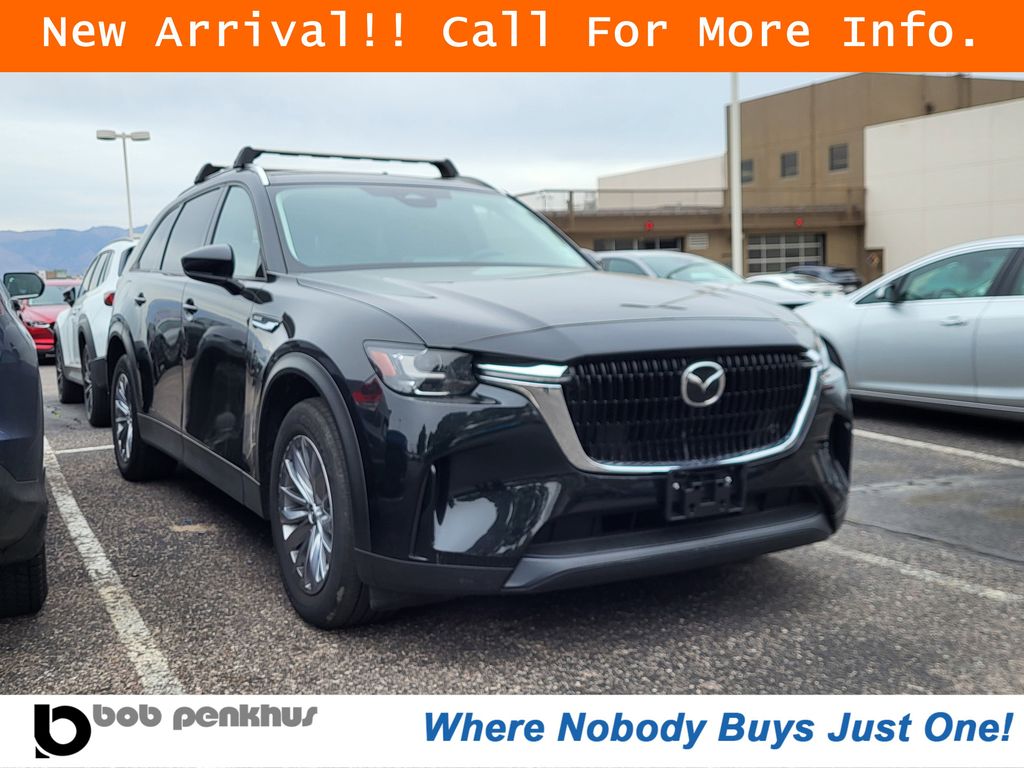 Jet Black Mica 2024 Mazda CX-90 PHEV Preferred AWD SUV / Crossover All-Wheel Drive 8-Speed Automatic