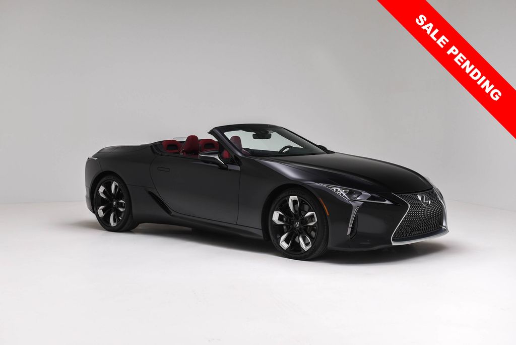 Black (Caviar) 2024 Lexus LC 500 Convertible RWD Convertible Rear-Wheel Drive Automatic