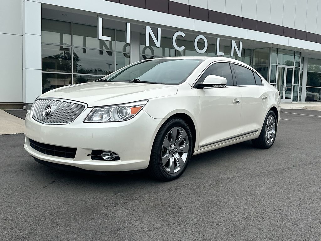 White Diamond Clearcoat 2012 Buick LaCrosse Sedan  6-Speed Automatic