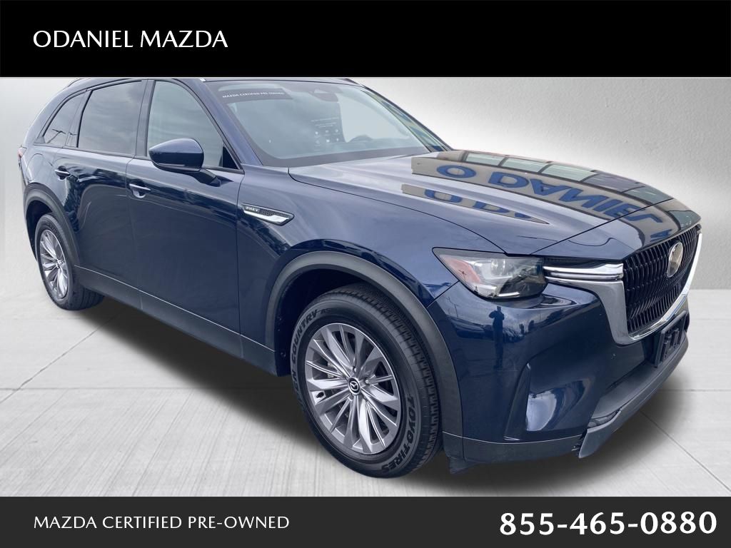 Deep Crystal Blue Mica 2024 Mazda CX-90 SUV / Crossover All-Wheel Drive 8-Speed Automatic