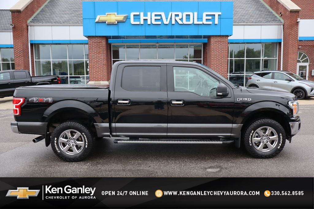 Shadow Black 2018 Ford F-150 Pickup Truck Four-Wheel Drive Automatic