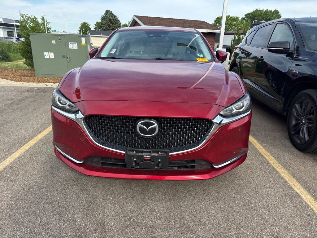 Soul Red Crystal Metallic 2021 Mazda MAZDA6 Grand Touring Reserve FWD Sedan Front-Wheel Drive 6-Speed Automatic