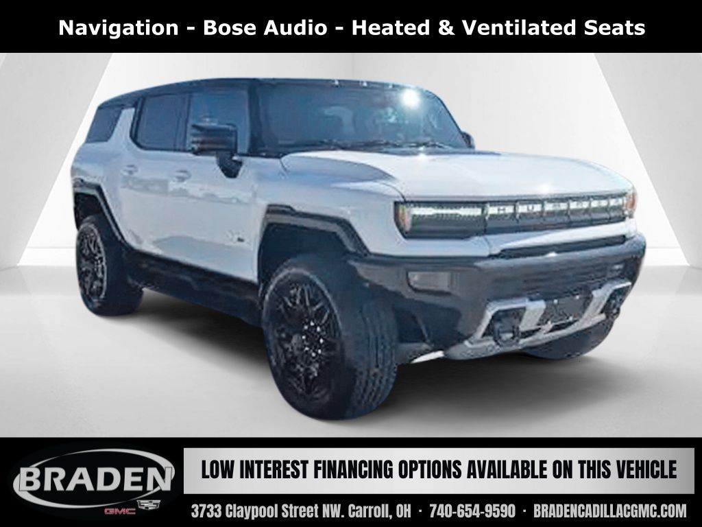 Interstellar White 2026 GMC Hummer EV SUV SUV / Crossover All-Wheel Drive 1-Speed Automatic